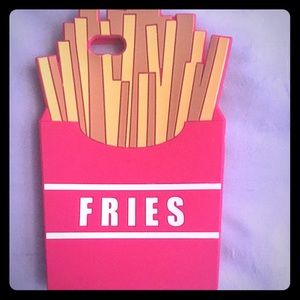 NWOT IPhone 6/6S French Fry Silicone Case!